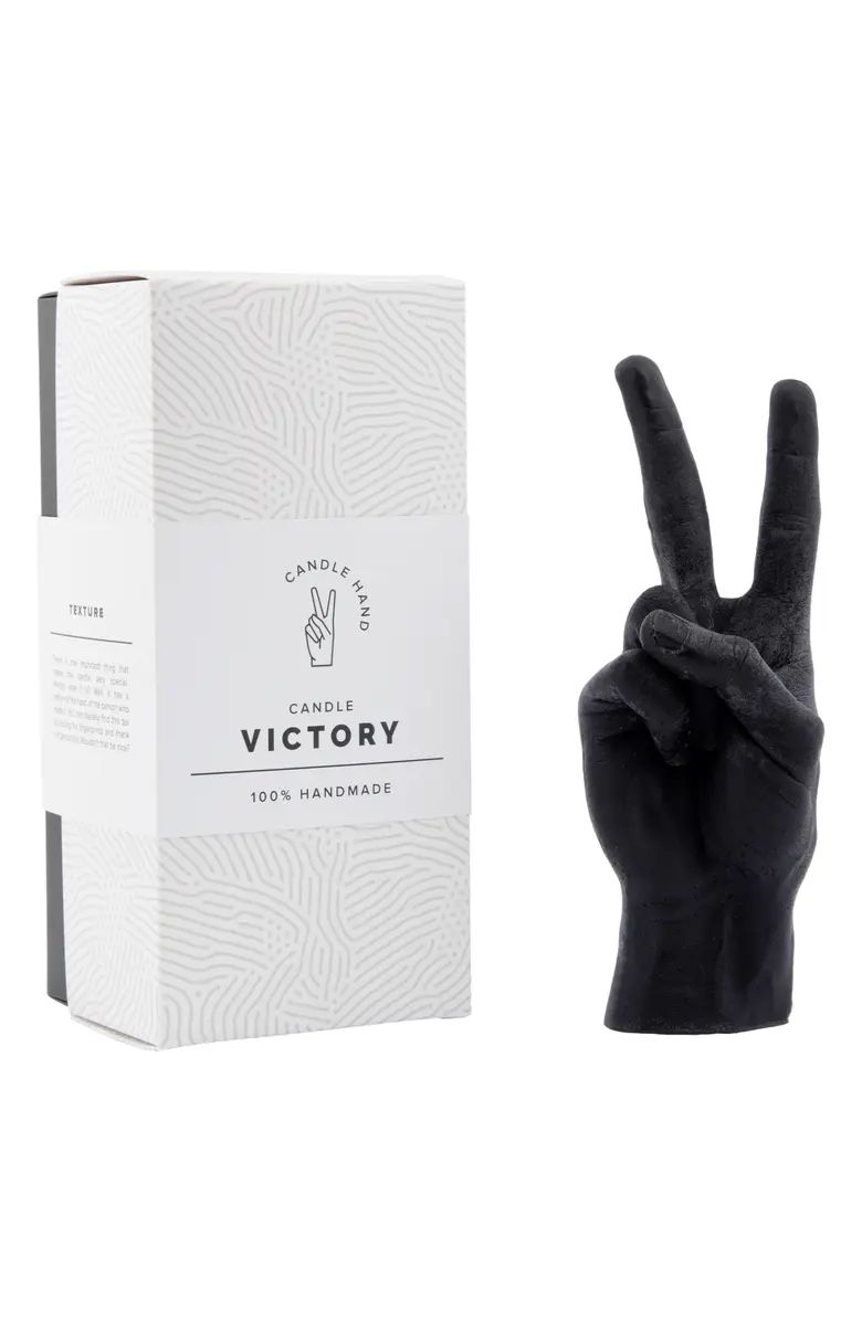 Victory/Peace Hand Candle | Nordstrom
