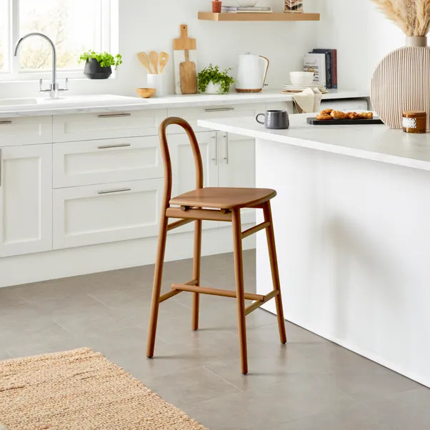 Frances Counter Height Bar Stool | Dunelm