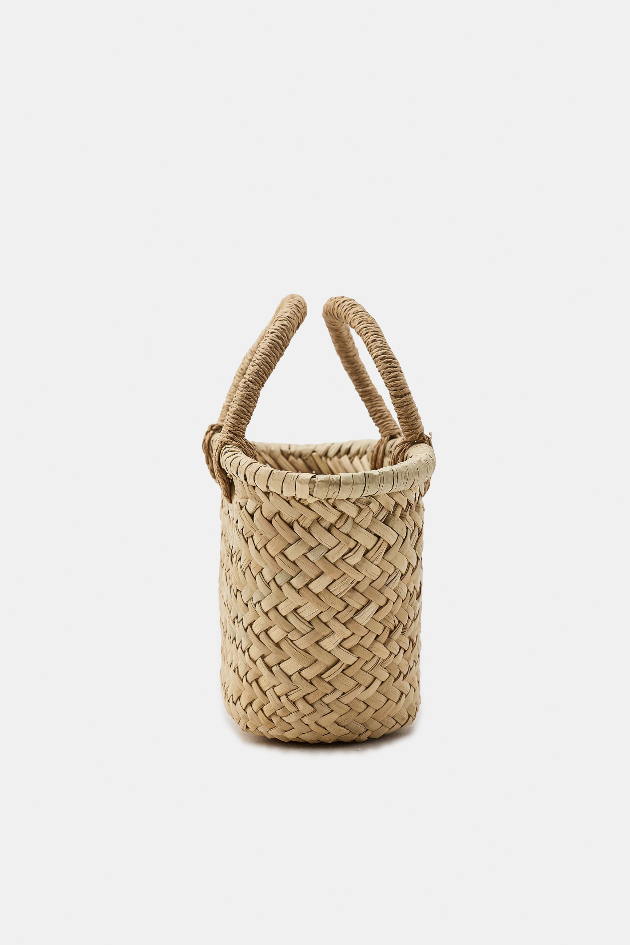 MINI BASKET BAG | Zara Canada