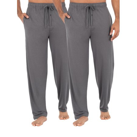 Fruit of the Loom Men s Beyondsoft Knit Pajama Pants 2-Pack Bundle Size S-5XL | Walmart (US)
