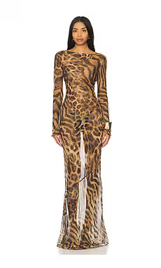 retrofete Vienna Dress in Vintage Mixed Animal from Revolve.com | Revolve Clothing (Global)