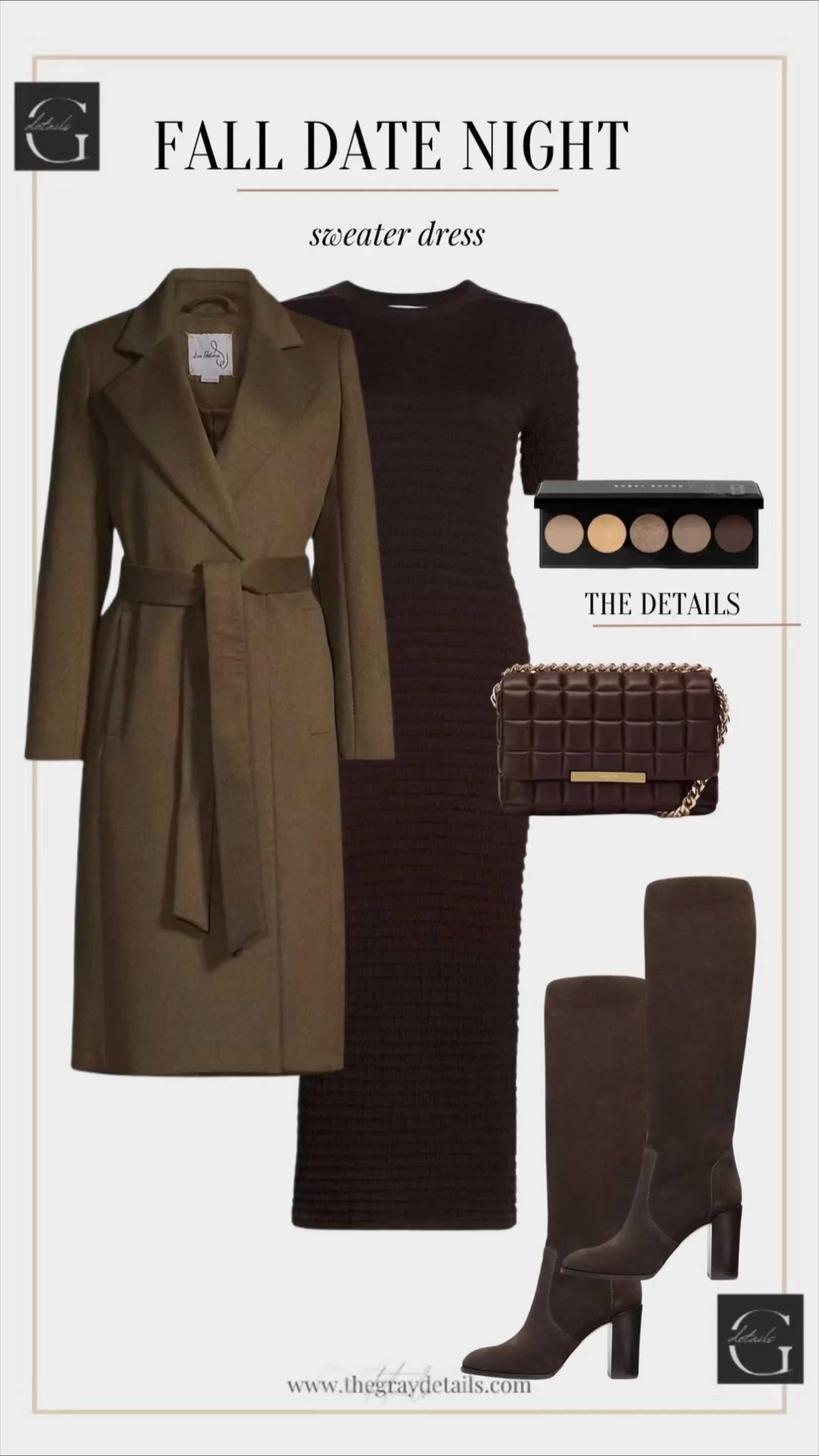Fall date night outfits

Fall coat
Fall boots
Fall dress
Fall bag
Fall jacket

@saks #sakspartner #saks

#LTKover40 #LTKstyletip #LTKVideo