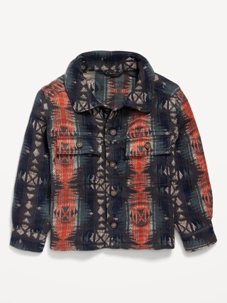 Printed Jacquard-Knit Shirt for Toddler Boys | Old Navy (US)