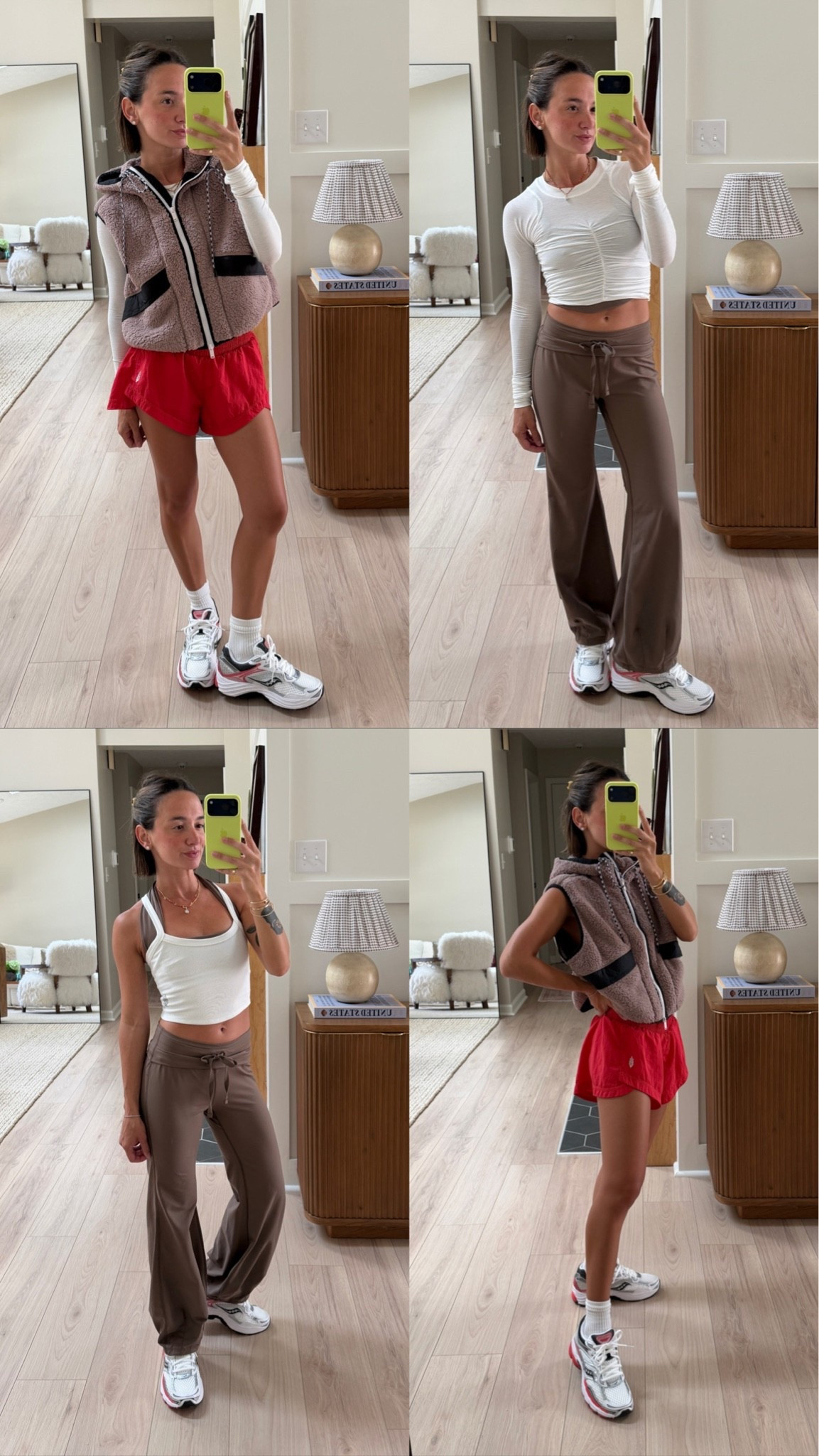 Found my perfect pop of red sneaker! XS in everything besides small in the vest ❤️

#LTKgrwm #LTKootd