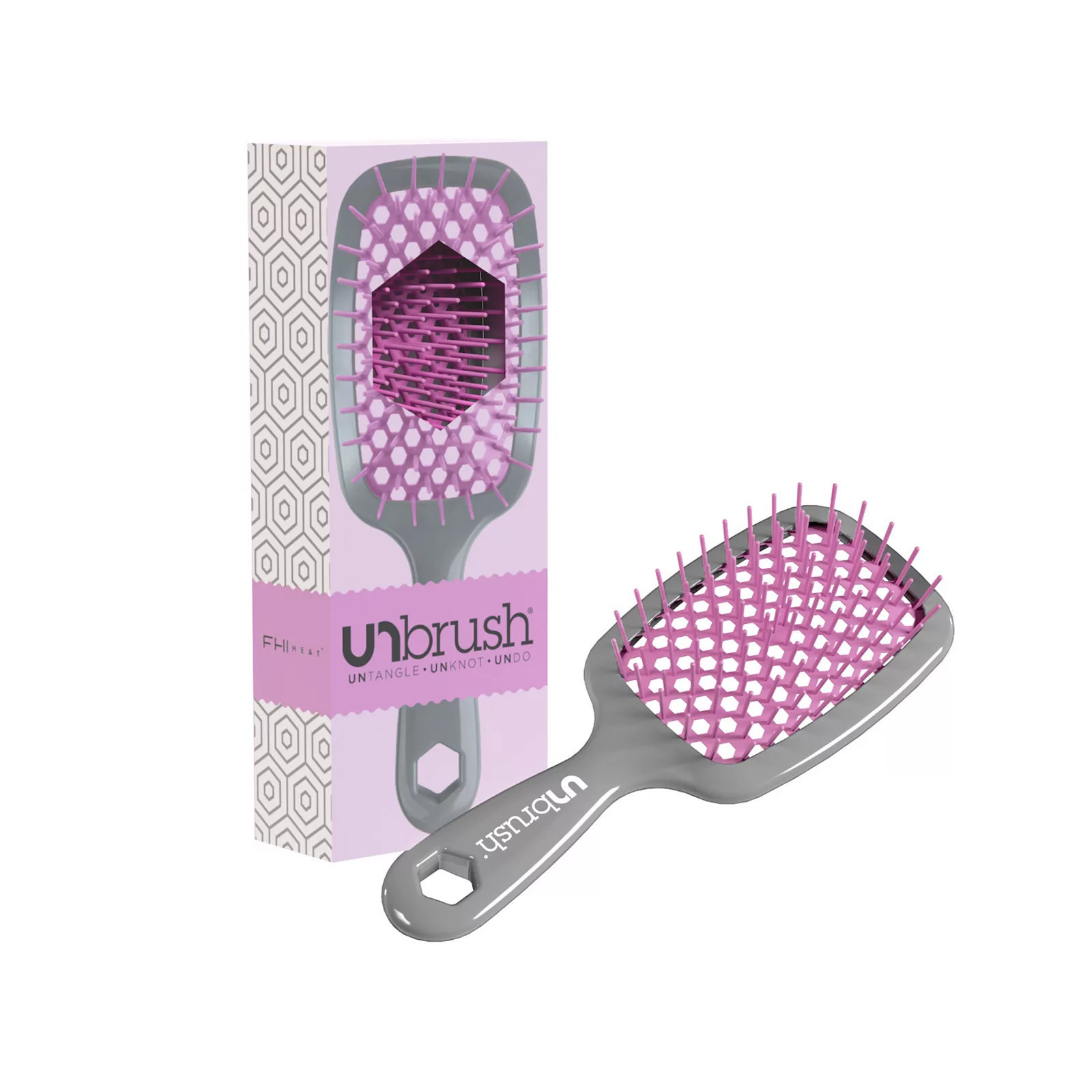 UNbrush Detangling Hair Brush, Pink | Kohl's