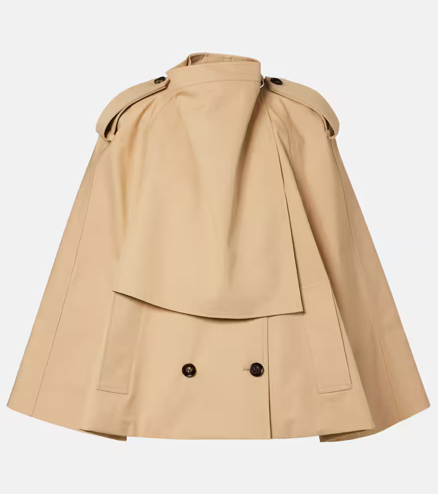 Burberry Cape aus Baumwolle | Mytheresa (DACH)