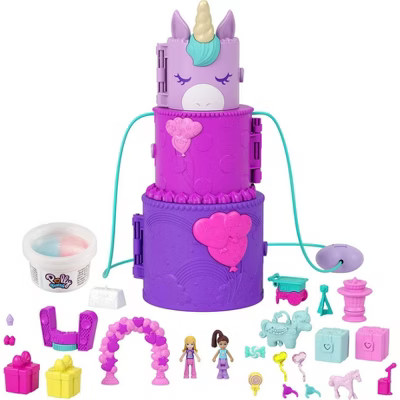 Polly Pocket Spin 'n Surprise Birthday Playset | Target