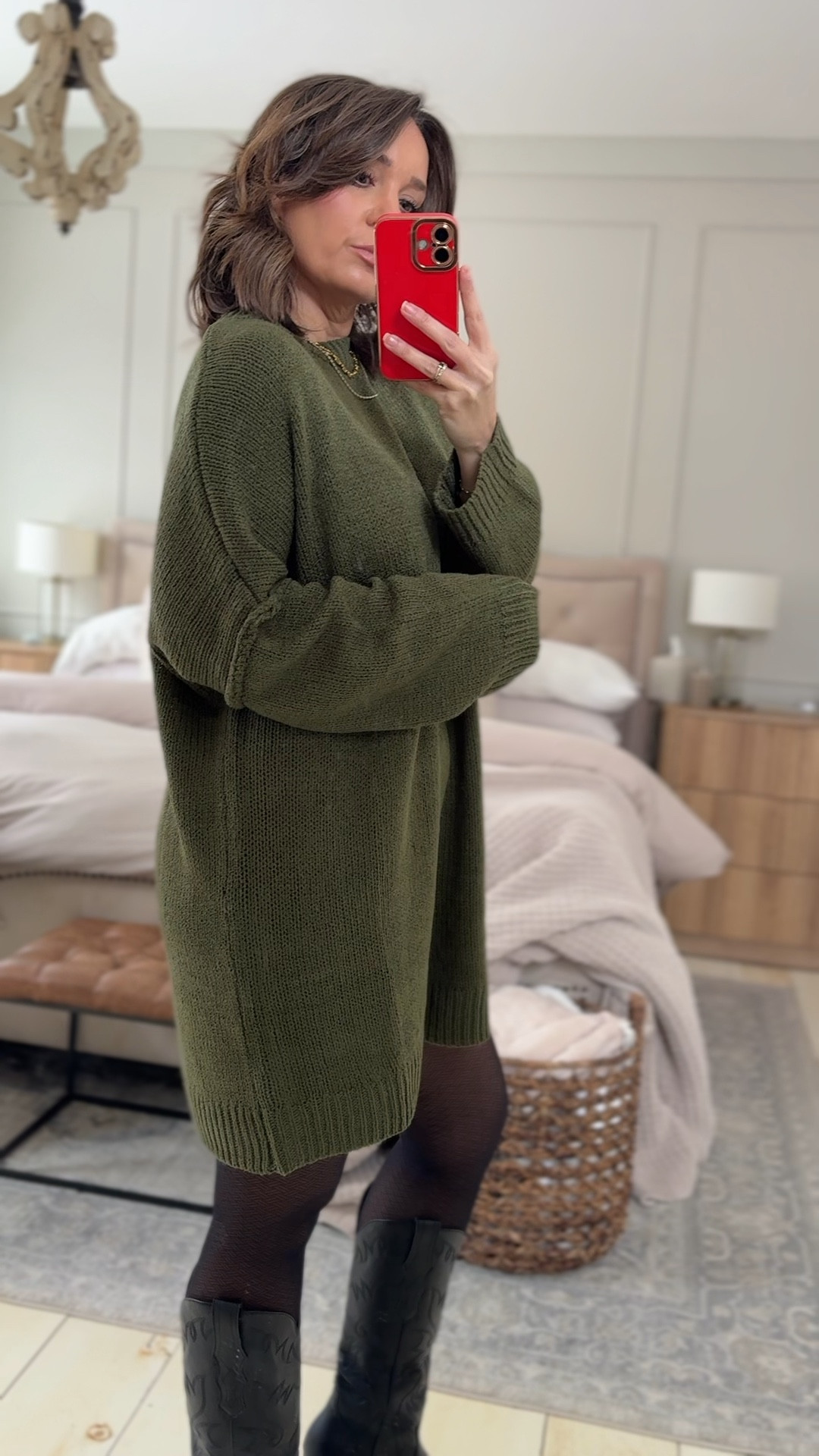 Comfy oversized sweater dress 

#LTKSeasonal #LTKgrwm #LTKootd