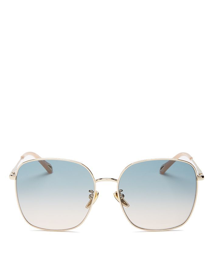 Chlo&eacute; Women's Square Sunglasses, 58mm Jewelry & Accessories - Bloomingdale's | Bloomingdale's (US)