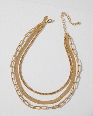 Multi-Strand Short Necklace | Chico's