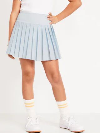 High-Waisted Pleated Performance Skort for Girls | Old Navy (US)