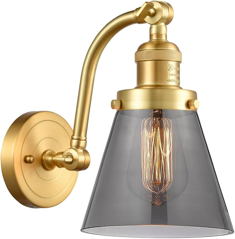 515-1W-SG-G63 Bare Bulb 1 Light Cord Set, Satin Gold | Amazon (US)