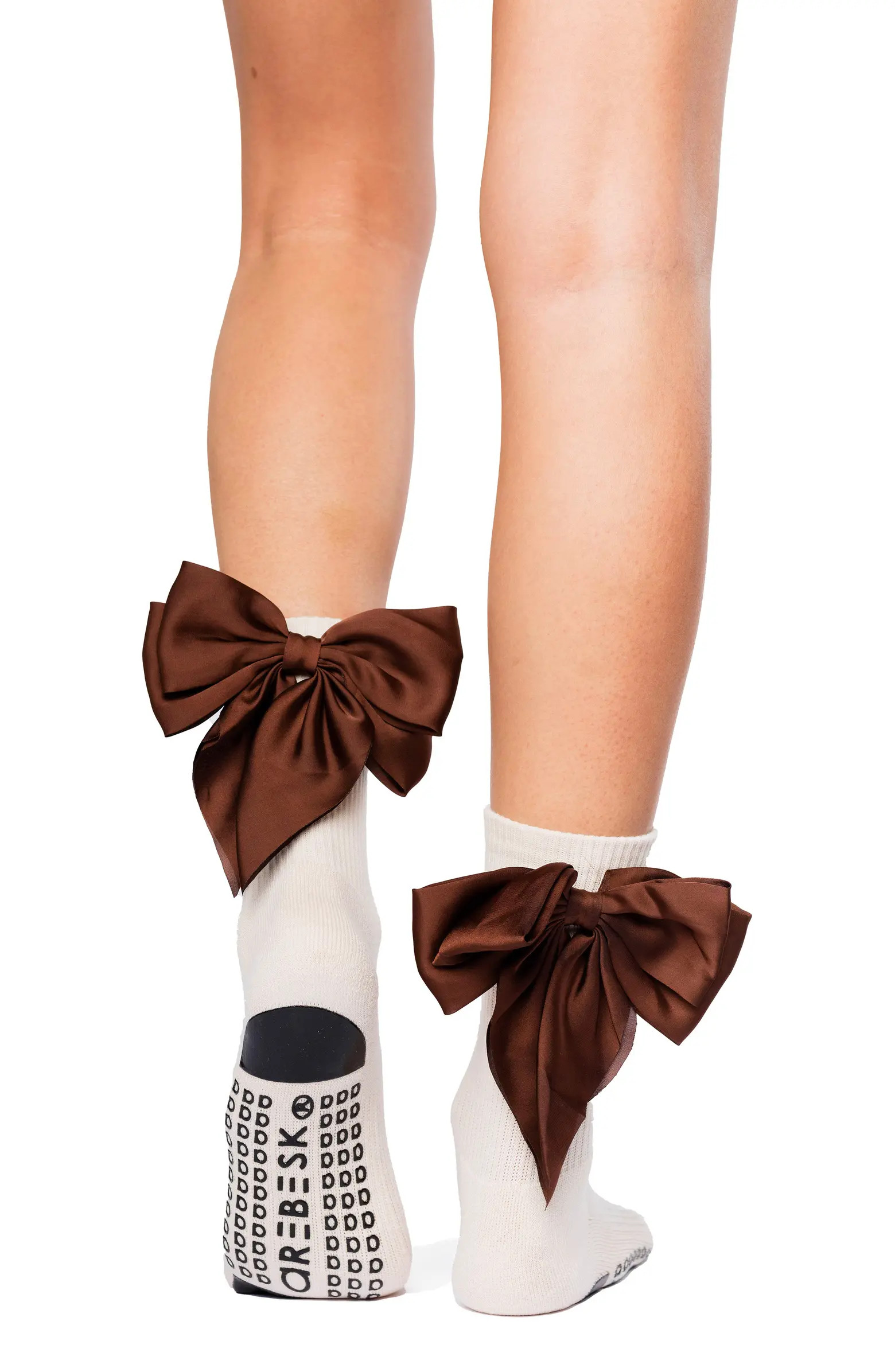 Anna Bow Grip Socks | Nordstrom