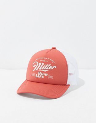 AE Miller High Life Trucker Hat | American Eagle Outfitters (US & CA)