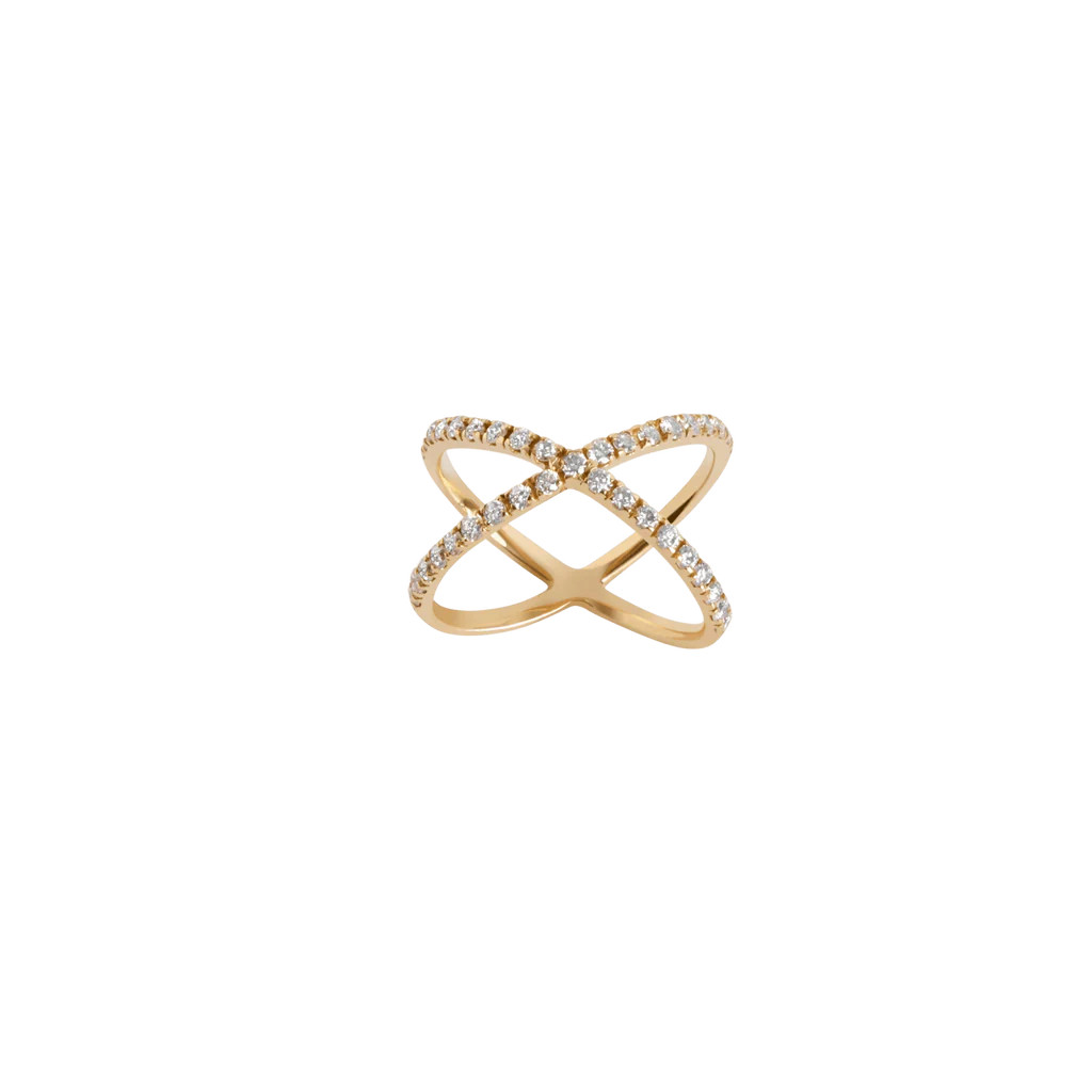 Diamond X Ring | AUrate New York