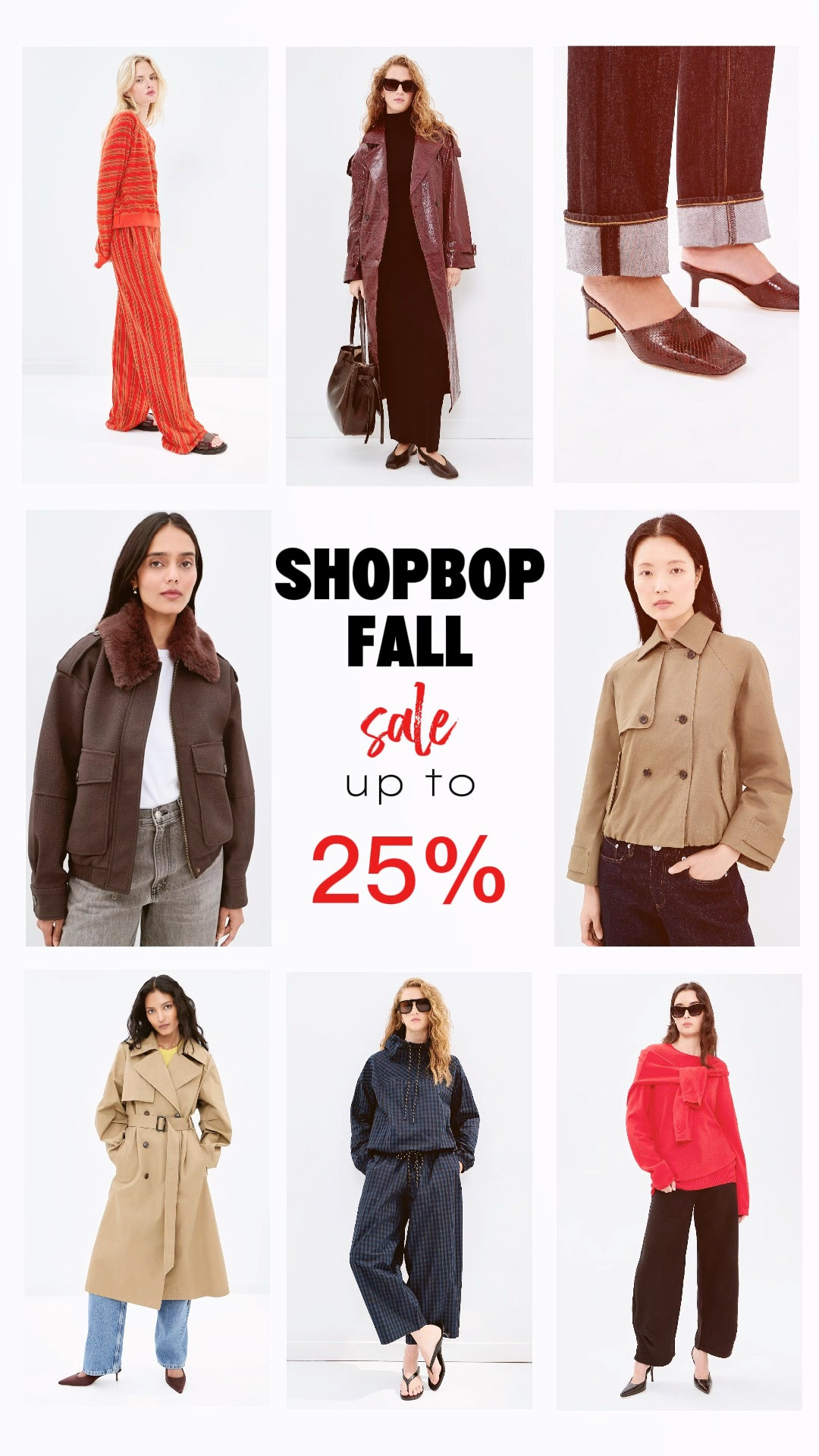 The Shopbop Fall Sale has arrived, and it is the perfect time to invest in those elevated essentials you’ll reach for all season long. I’ve curated a selection of my top picks that prove you don't have to sacrifice style for savings—the more you shop, the more you save. Discover pieces designed with a flattering, timeless fit that feel just right for this next chapter. Shop my favorites below!

#LTKOver40 #LTKSaleAlert #LTKTravel