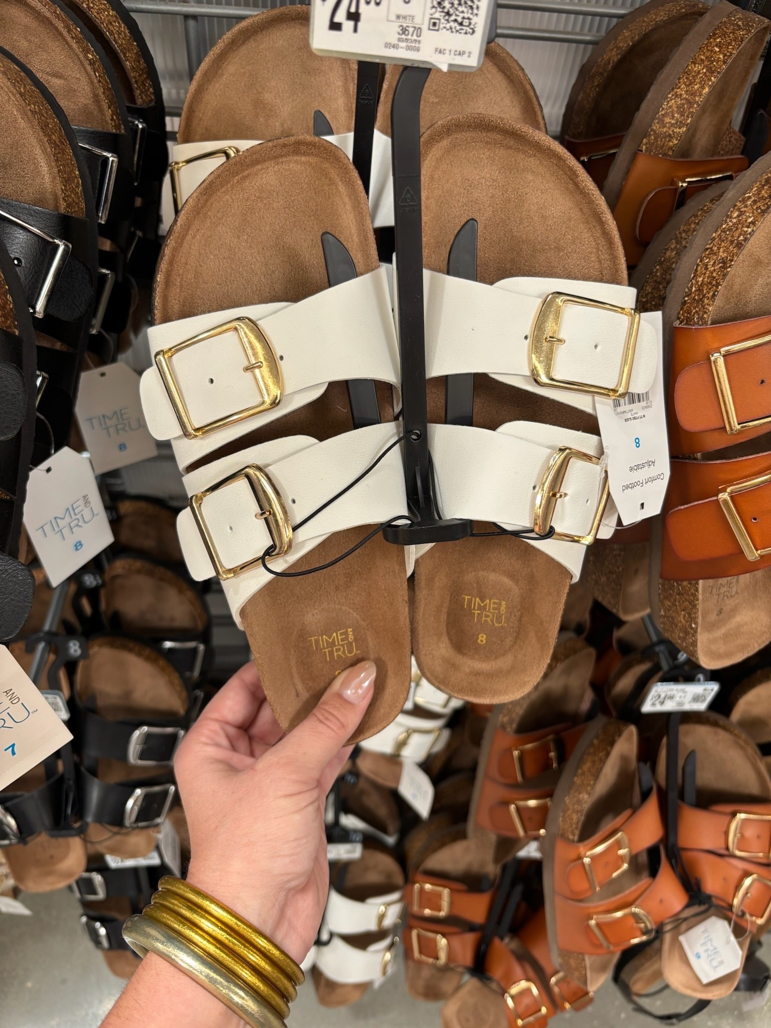 Birkenstock look for less! 🤍✨Comfy cork footbed + gold buckle detail = the perfect everyday sandal😍

Sandal, spring, summer, beach, vacation, travel

#LTKSaleAlert #LTKootd #LTKSeasonal