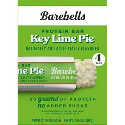 Barebells Key Lime Pie Nutrition Bars - 7.76oz/4pk - 20gms Protein | Target