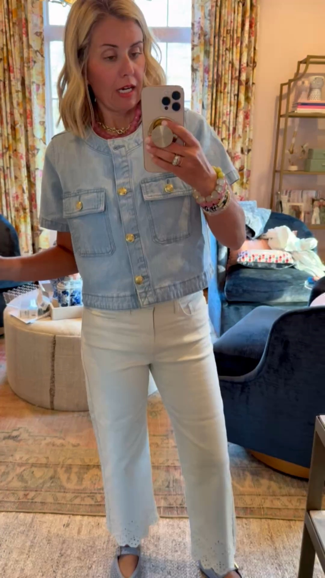 Are you kidding me Walmart? I’m obsessed with this whole look! 
Top - small
Pants - 2
Flats - 7.5 (sized down half size)

#LTKmomlife #LTKdayinmylife #LTKootd