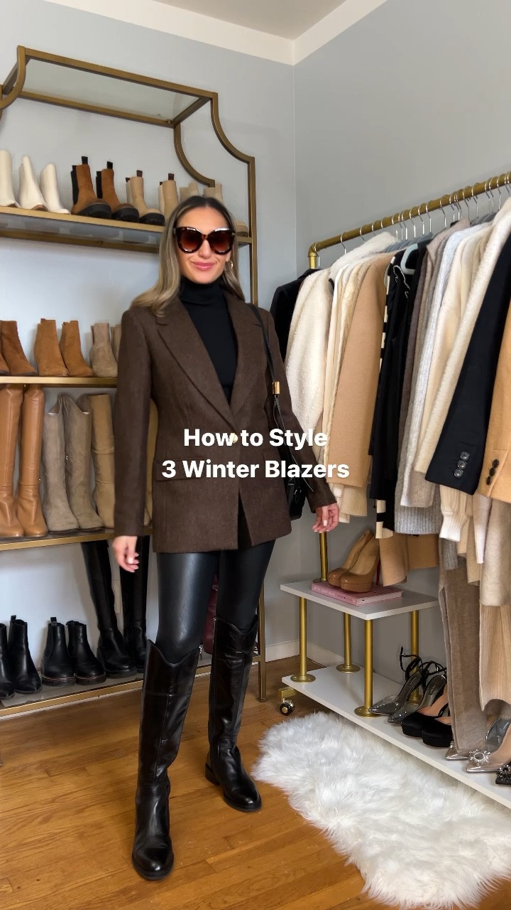 HOW TO STYLE 3 WINTER BLAZERS  

#LTKstyletip #LTKsalealert #LTKSeasonal