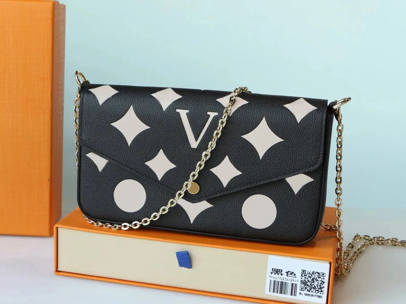Designer 3pcs set Pochette Felicie Chain Bag Accessories Women Bags Handbags Crossbody Louise Pur... | DHGate