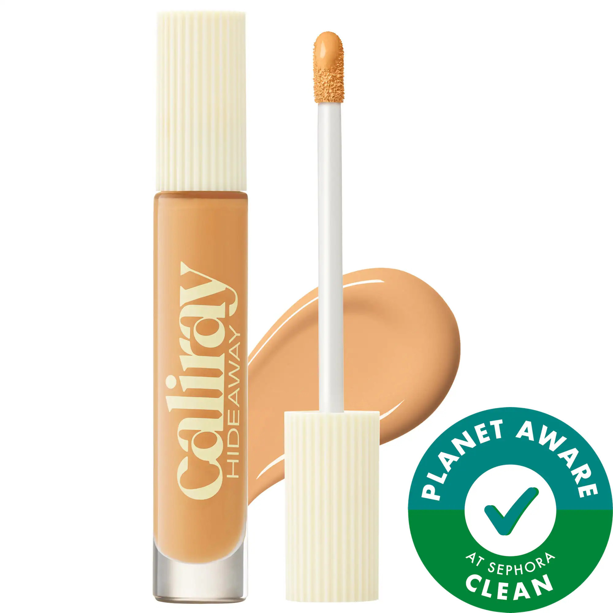 caliray Hideaway Brightening + Hydrating Under Eye Color Corrector Concealer Glowy Rays 0.25 oz | Sephora (US)