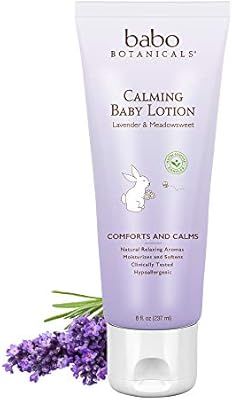 Babo Botanicals Calming Lotion with French Lavender and Organic Meadowsweet, Non-Greasy, Hypoalle... | Amazon (US)