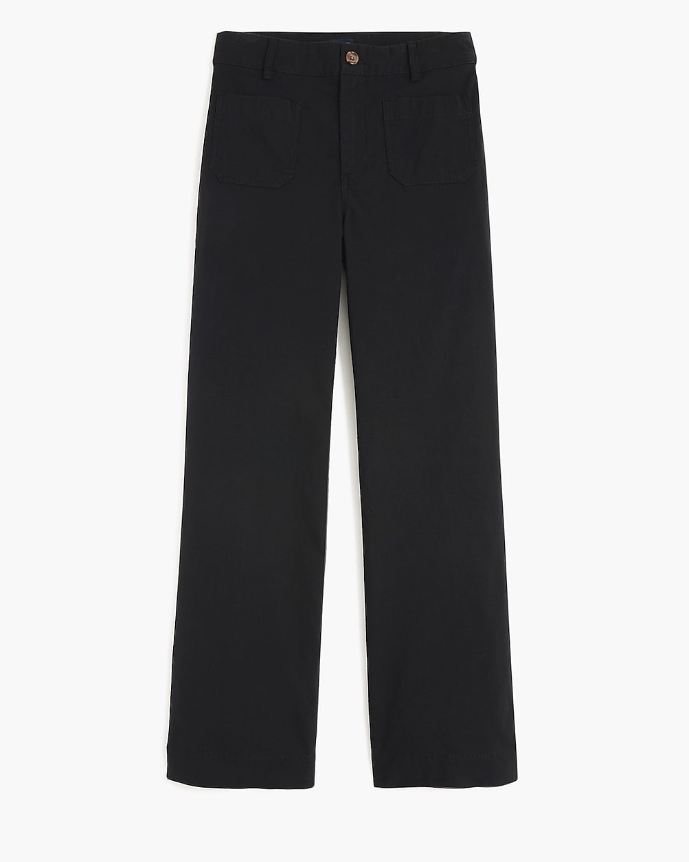 High-rise patch-pocket wide-leg pant | J.Crew Factory
