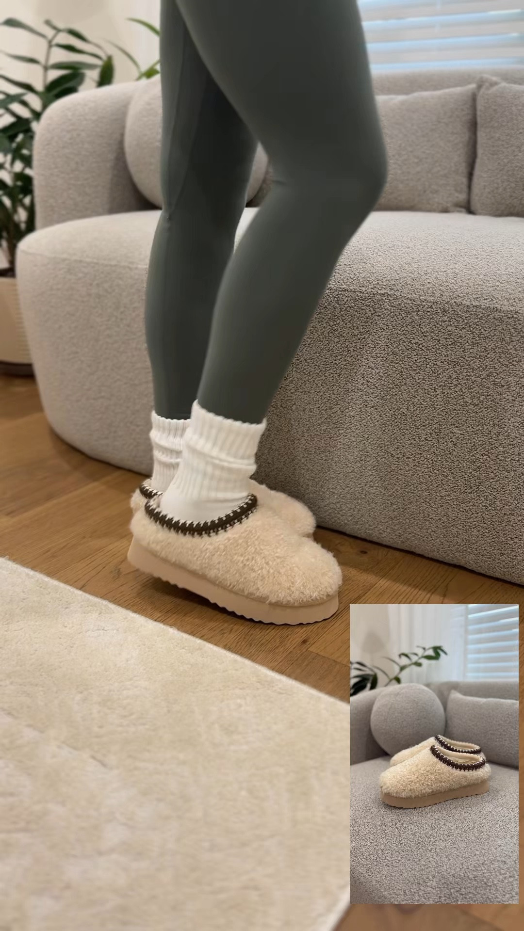 One of my Black Friday purchases were these fuzzy slippers, I’m obsessed with them! They would make the perfect give below $50!

Steve Madden Selena slippers, Ugg dupe, Ugg Tasman dupe, Ugg Tasman look alike, Ugg Tasman look for less, faux shearling slippers, cozy slippers, gift for her, gift for mom, gift for sister, gift for friend, gift for mother in law, gift below $50, gift below $40, cozy women’s slippers, women’s slip on slippers, Steve Madden slippers, fuzzy slippers 

#LTKGiftGuide #LTKCyberWeek #LTKSaleAlert