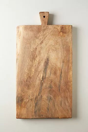 Oversized Rectangle Wood Serving Board | Anthropologie (US)