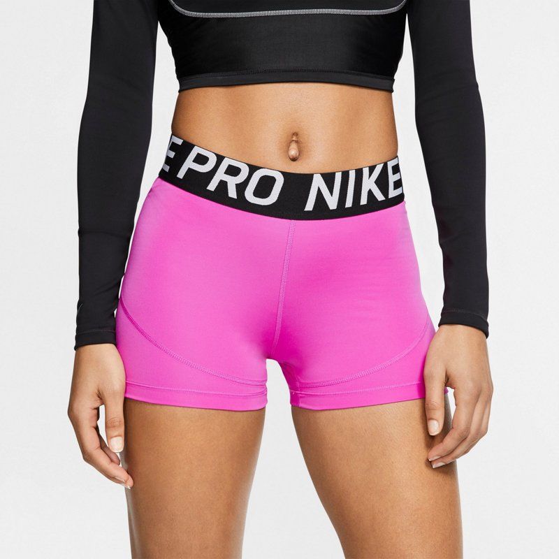 Nike Women's Pro 3 in Training Shorts Pink/Black, X-Large - Women's Athletic Performance Bottoms at  | Academy Sports + Outdoor Affiliate
