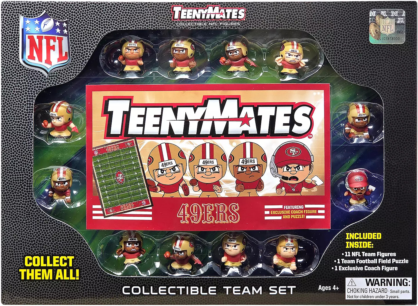 Party Animal San Francisco 49ers TeenyMate Team Figurine Set | DICK'S Sporting Goods