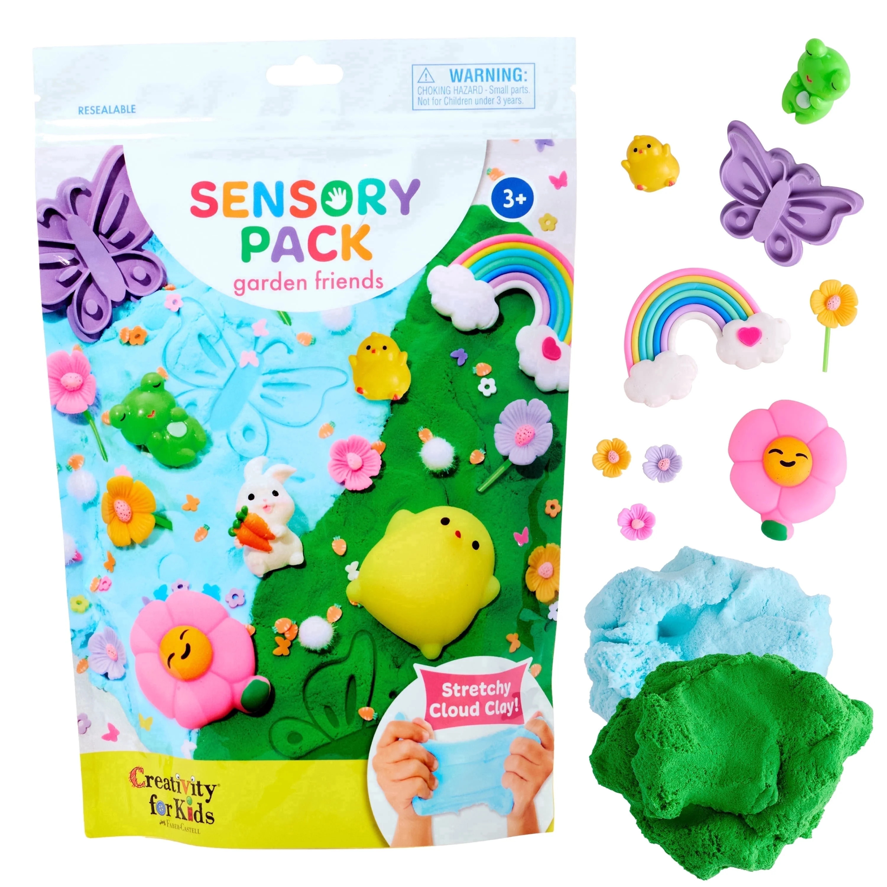 Creativity for Kids Sensory Pack - Garden Friends Easter Basket Filler | Sensory Toy for Toddlers... | Walmart (US)