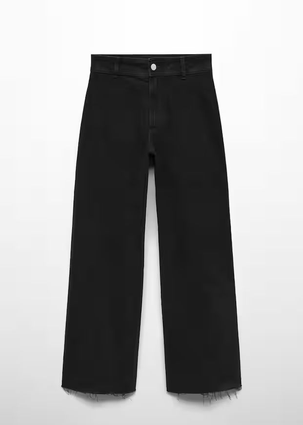 Jeans culotte high waist | MANGO (US)