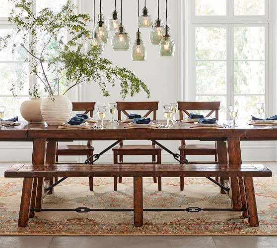 Benchwright Dining Bench | Pottery Barn (US)