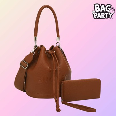 BagParty Winter Style Bucket Bag Set, With Extra Matching Wallet, Large Capacity Everyday Bag For Work, Gift Choice For Birthday, Christmas | SHEIN