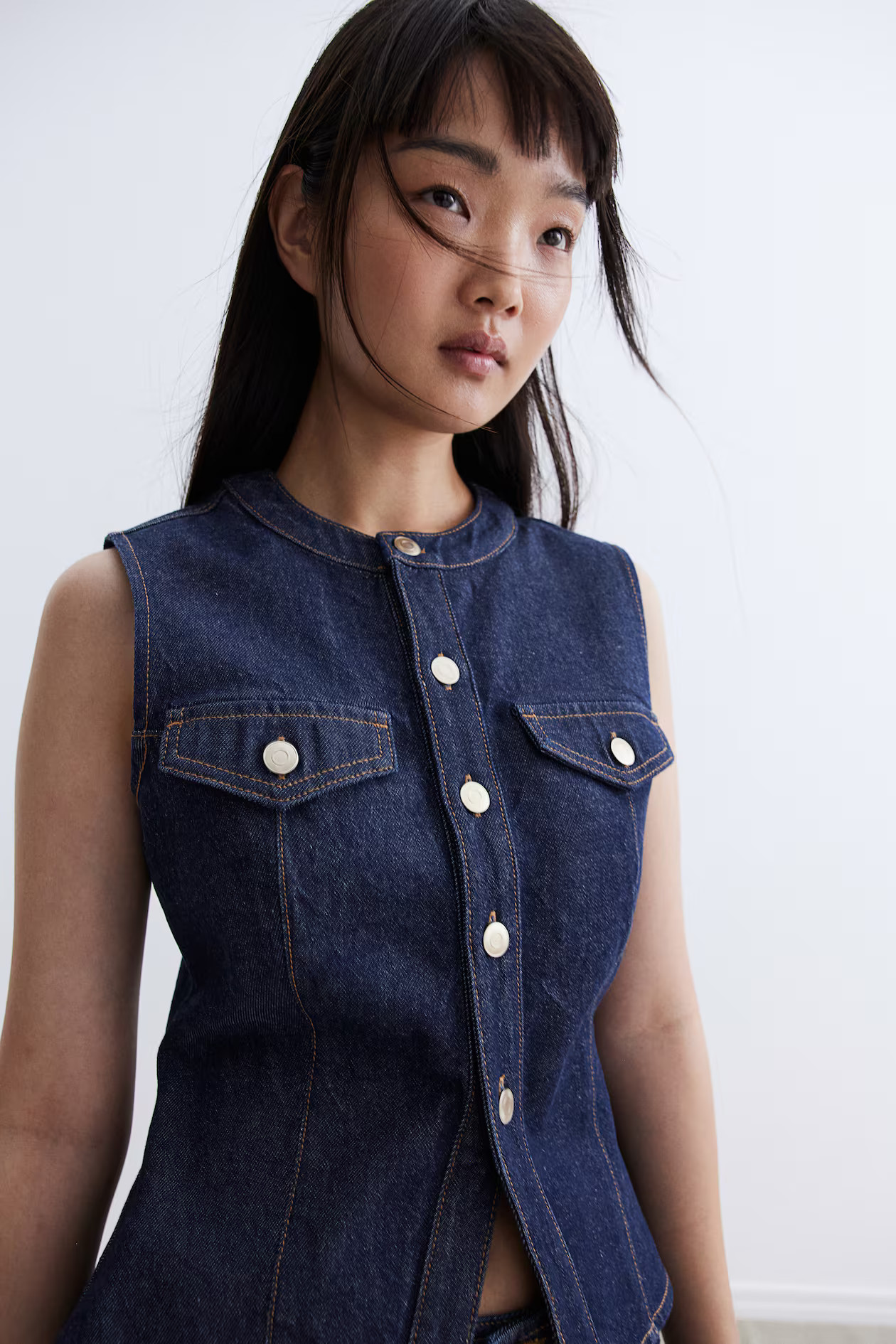 DENIM SUIT VEST | H&M (US + CA)