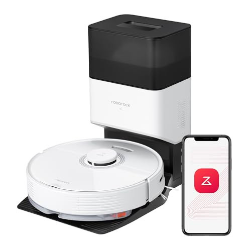 roborock Q7 Max+ Robot Vacuum and Mop, Self-Emptying up to 7 Weeks, 4200Pa Suction, 30-Level Adjustable Water Flow, PreciSense LiDAR Navigation, No-Mop & No-Go Zones, APP & Voice Control | Amazon (US)