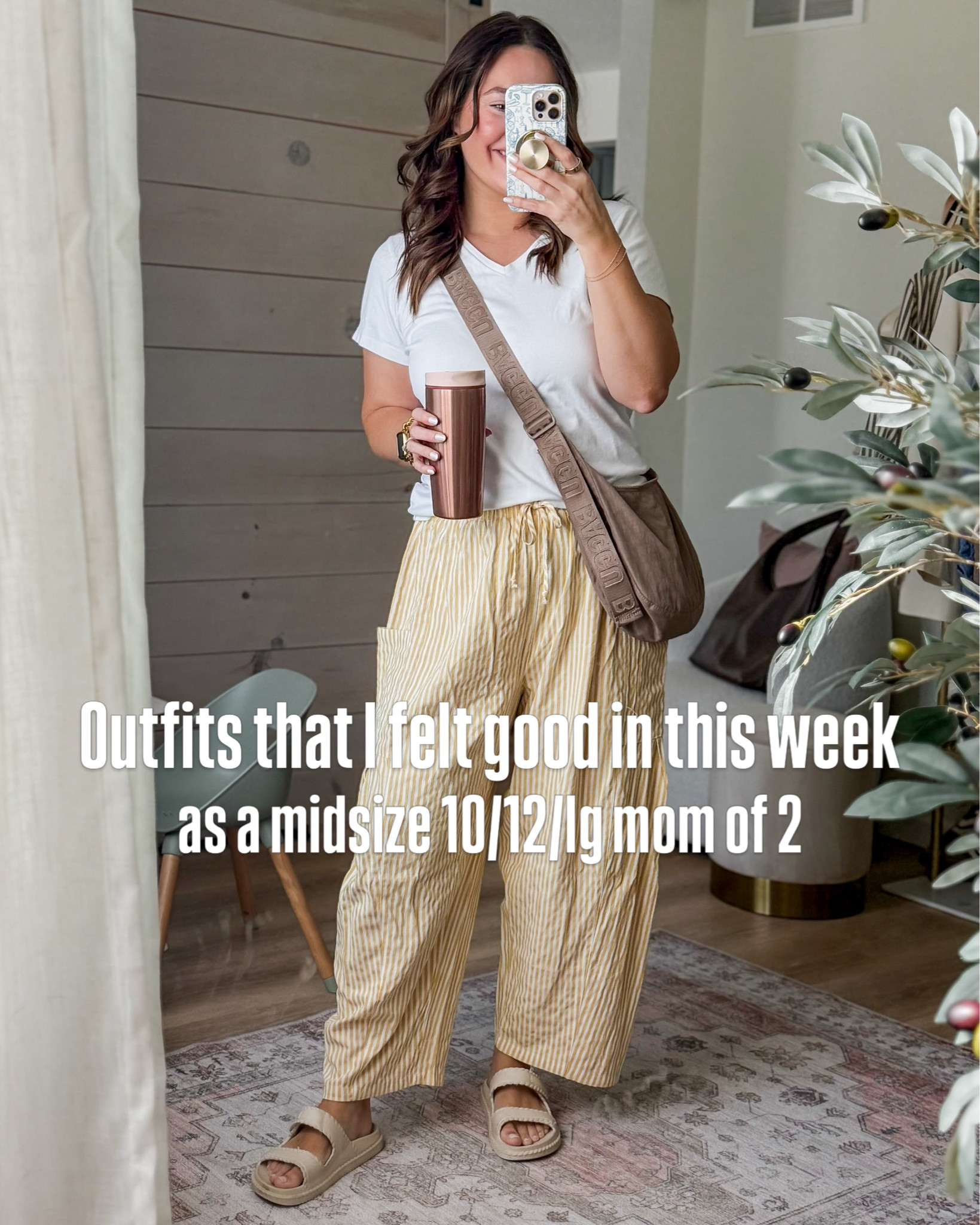 One week post op and most days was just comfy buttt the days I did get dressed, here’s what it looked like & what made me feel good 👏🏼 

Just a little round up // comment OOTD for links

#recentoutfits #outfitsifeelgoodin #midsizeoutfitinspo #barrelpants #momstyle
