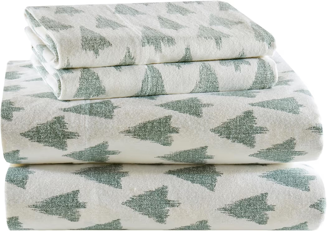 True North by Sleep Philosophy Cotton Sheet Set Cozy Print 100% Cotton Flannel Sheets Bedding Set... | Amazon (US)