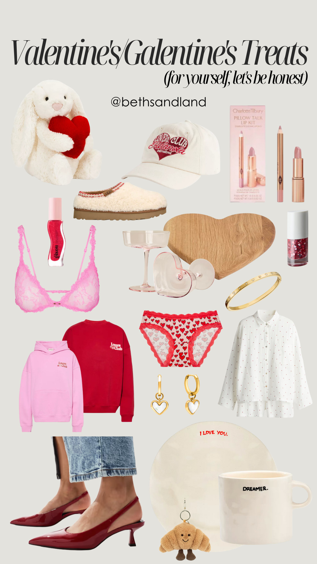 Gifts for her (or you!) this Valentine's and Galentine's day.  

 

#LTKuk #LTKeurope #LTKgiftguide