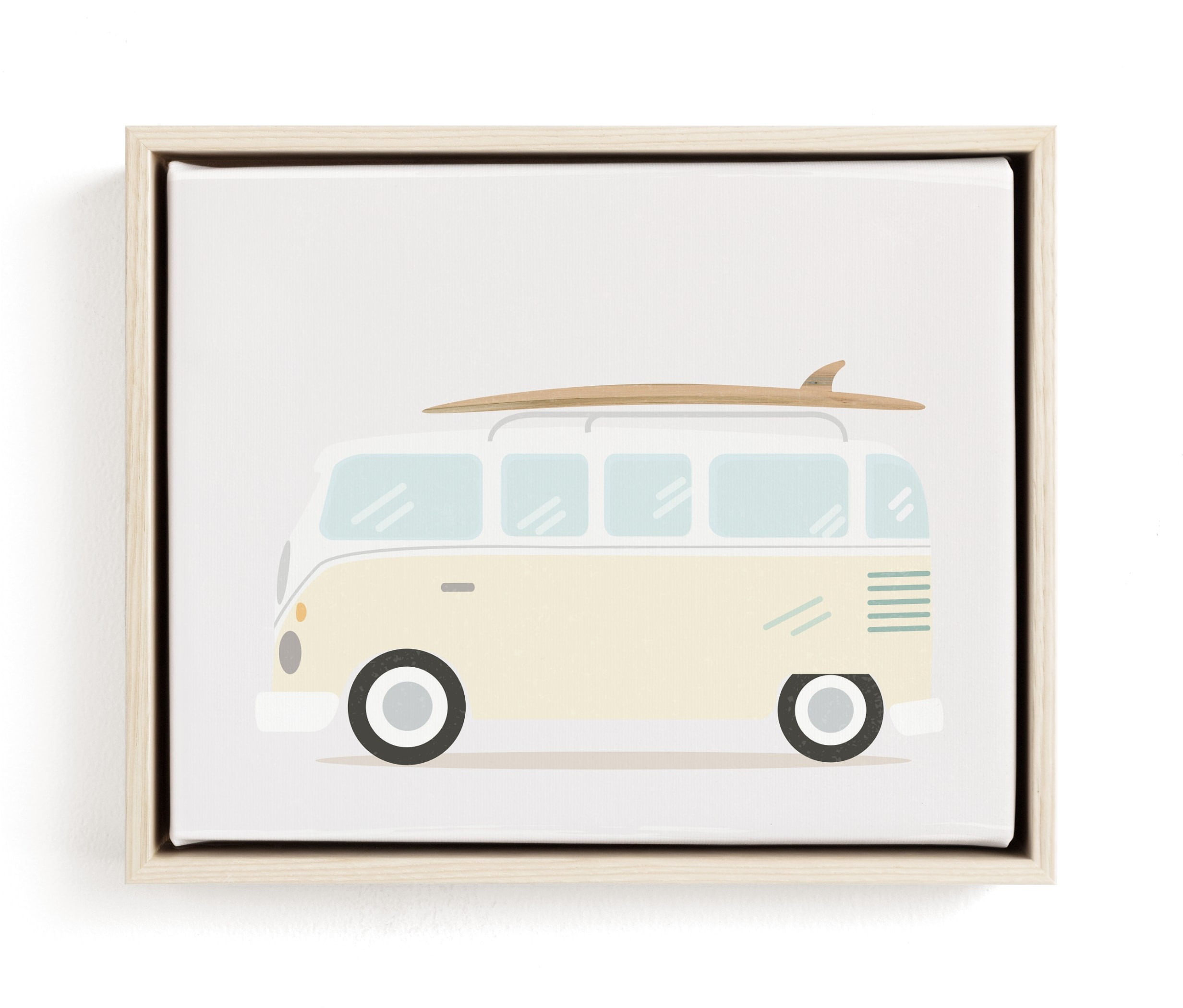 "Beach Bus" - Graphic Limited Edition Art Print by Itsy Belle Studio. | Minted