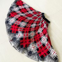 striking 50S Plaid Print Full Circle Skirt | Etsy (US)