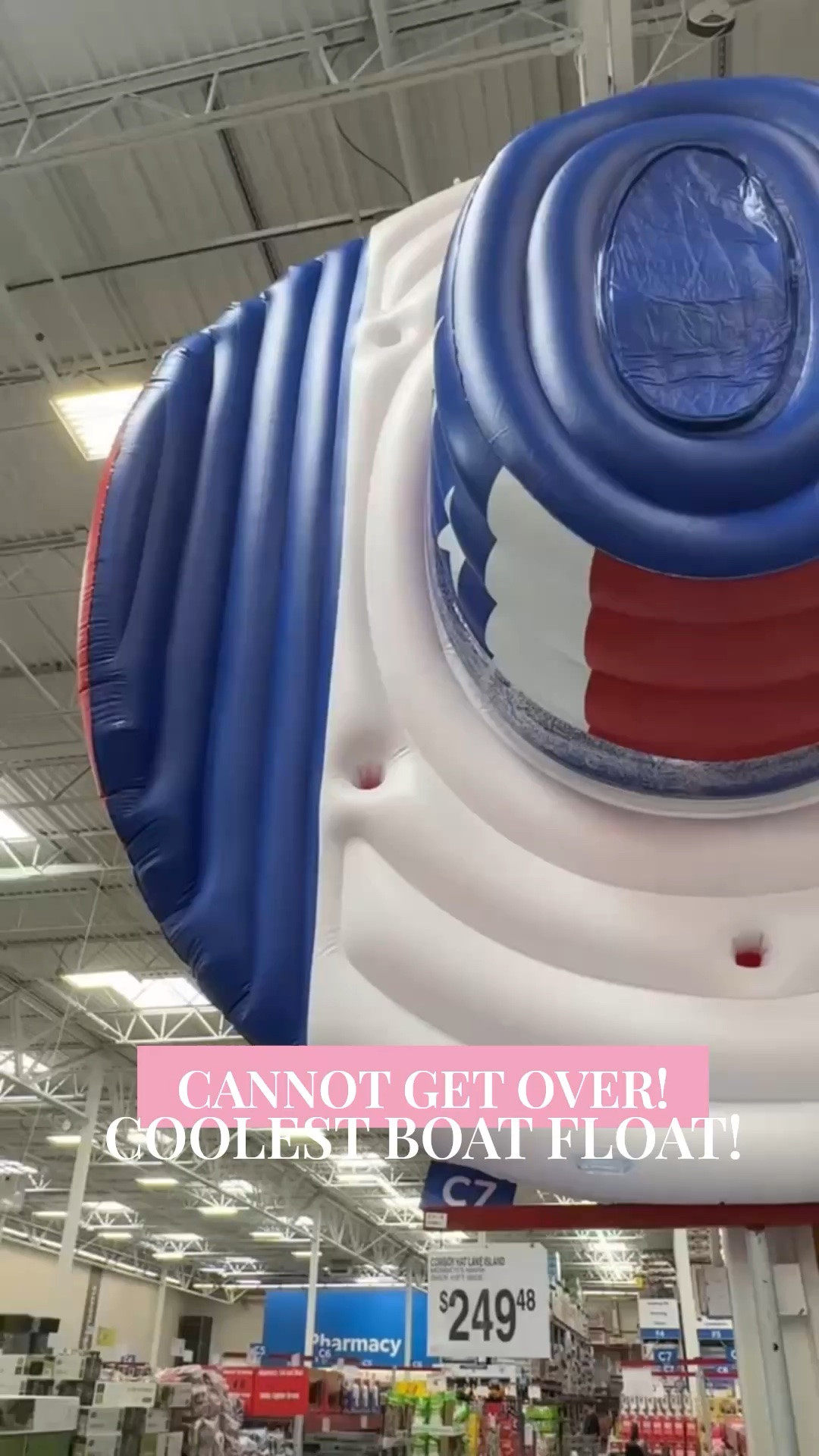 OBSESSED WITH THIS FLOAT! O M G! Perfect for memorial day / 4th of july!

#LTKSeasonal #LTKTravel