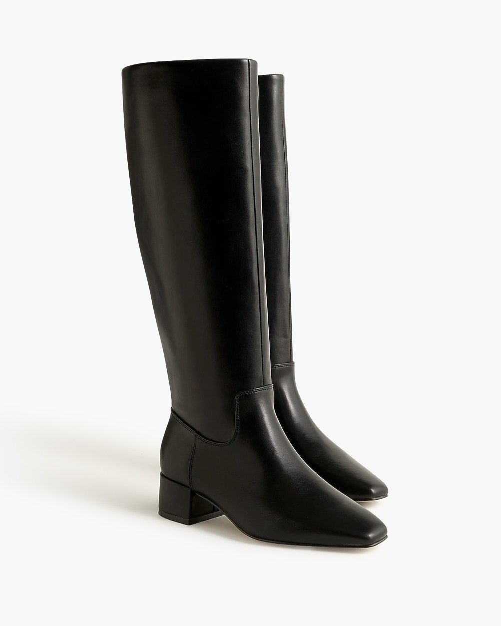 Square-toe tall boots | J.Crew Factory