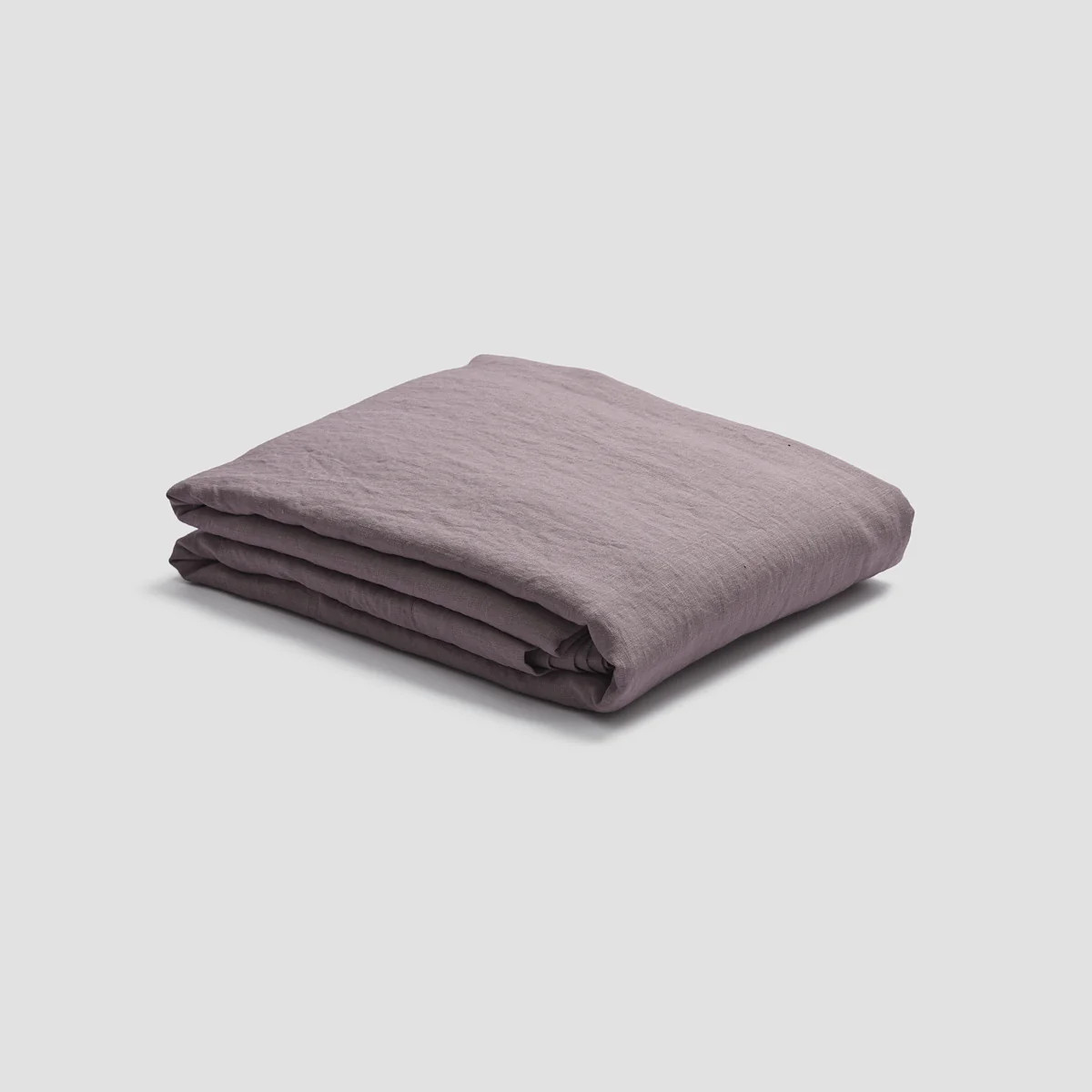 Elderberry Linen Blend Fitted Sheet | Piglet
