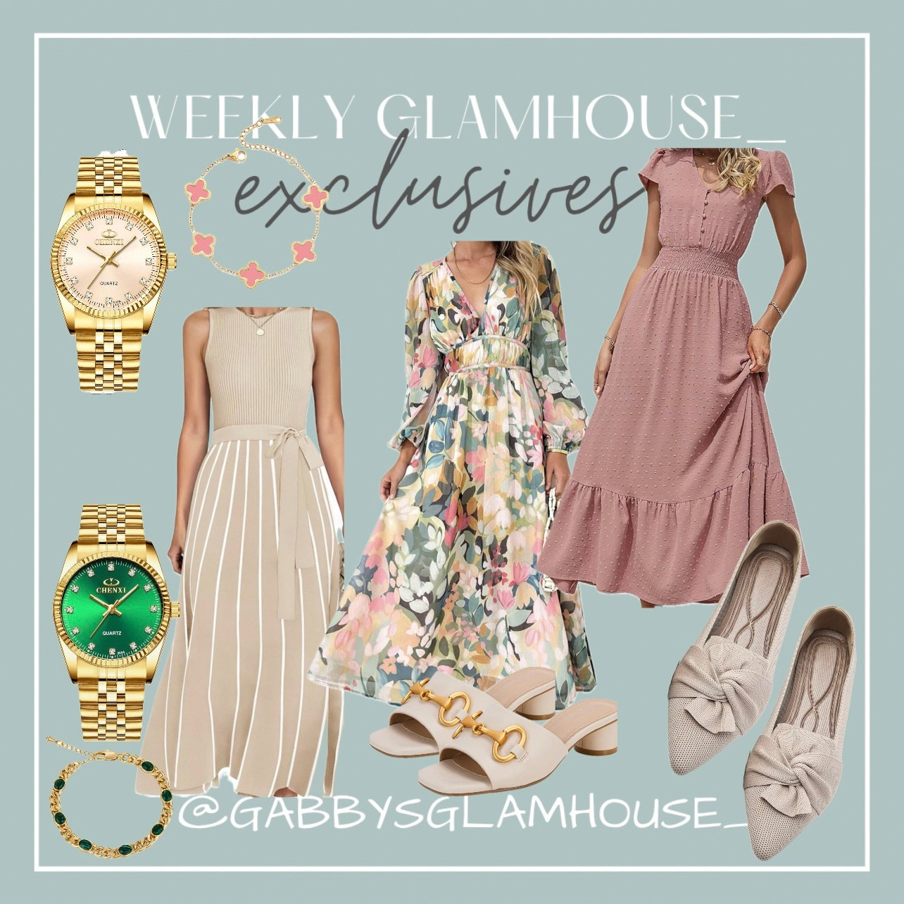 Do you gals have your Easter outfits, yet? It’s not too late to order a cute outfit from #amazon! It’ll be here before the weekend!! Mix and match some of these spring looks. 
You’ll turn all the heads this Easter having people ask “where did you get that?!” 🐣💎💐

#LTKSeasonal #LTKStyleTip #LTKFindsUnder50