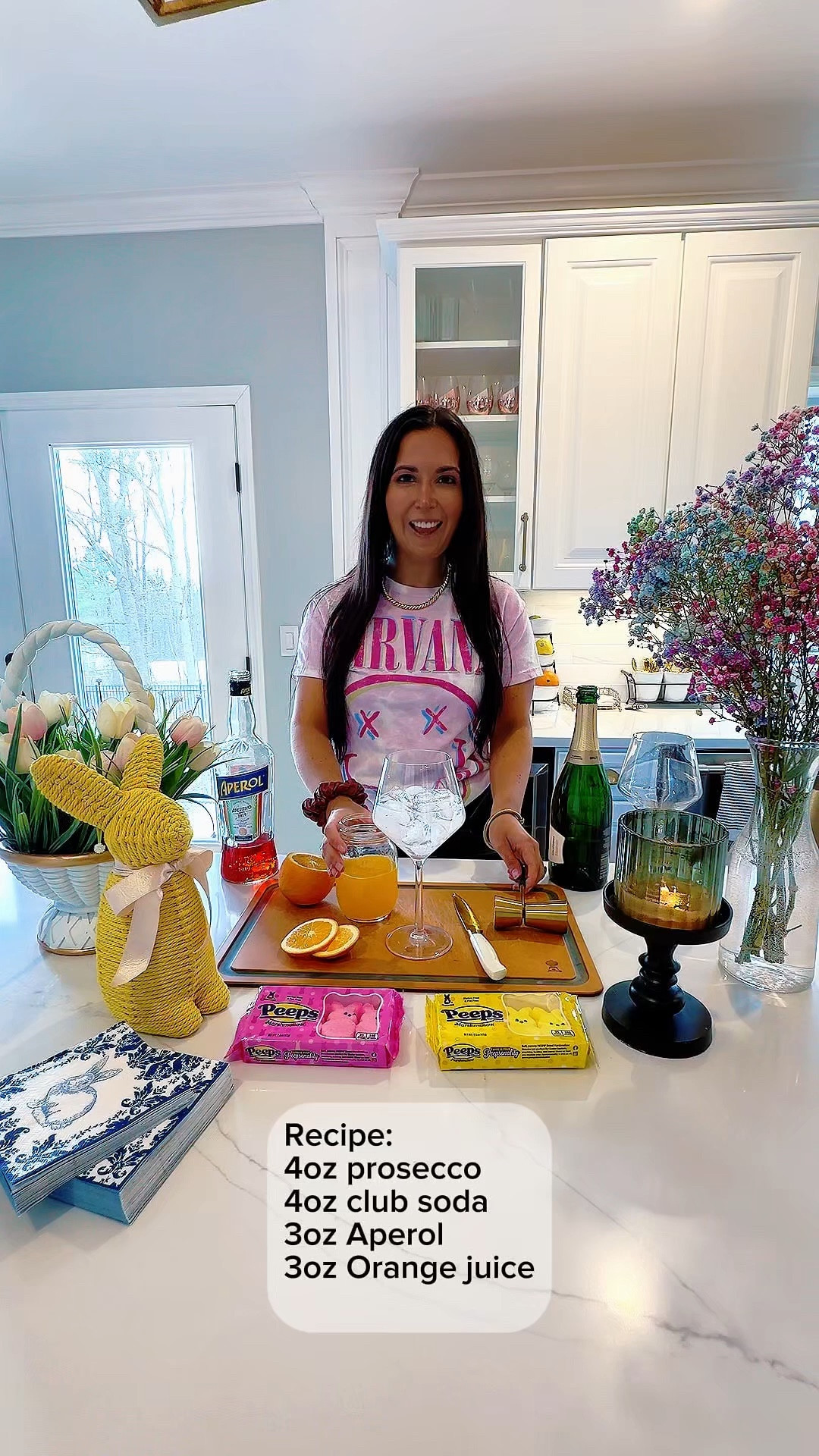 This Easter Spritz cocktail is the perfect addition to Easter Brunch!

🌷Any flower garnish will do 
I used baby’s-breath from Trader Joe’s 

Pick up :
🍊Aperol 
🍾champagne 
at your local liquor store
here’s what else you need 🙌


#LTKselfcare #LTKSeasonal #LTKdayinmylife