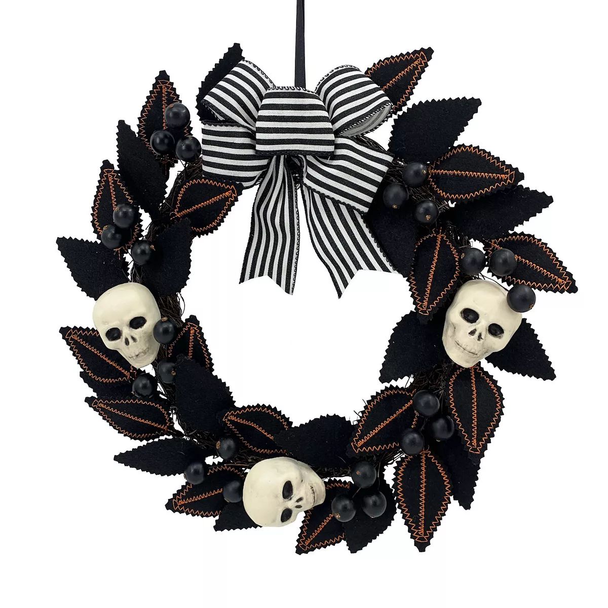 Celebrate Together™ Halloween Skull Artificial Botanical Wreath | Kohl's
