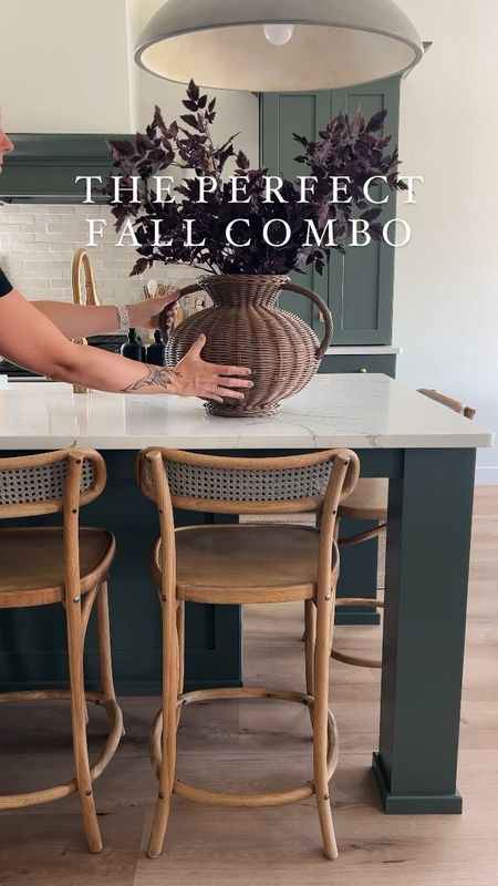 HELLO FALL 😍🍂🍁

My fall stems are on sale and this pretty rattan vase is finally back in stock! Use code FALL20 to save on the fall stems!

I put 5 fall stems in this vase, but you could definitely fill her up with more!

#greenkitchen #kitchendecor #kitchenstyling #kitchenlove #ltkhome #homeviews #smallkitchen #smallkitchendesign #cottagehomestyle #ltkhome 

#LTKsalealert #LTKunder50 #LTKhome